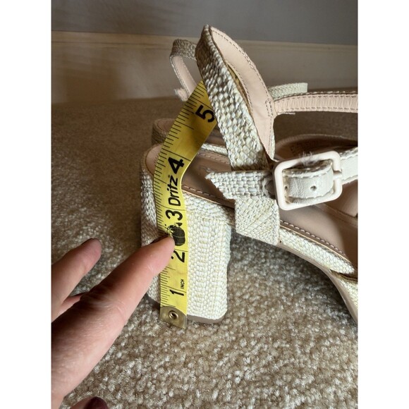 Kenneth Cole Reaction Natural Women's Reeva Platform Heeled Sandal Size 8 - Picture 5 of 5